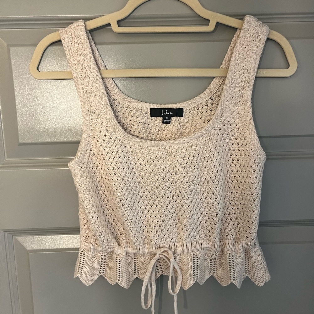 Lulus Crochet Tank